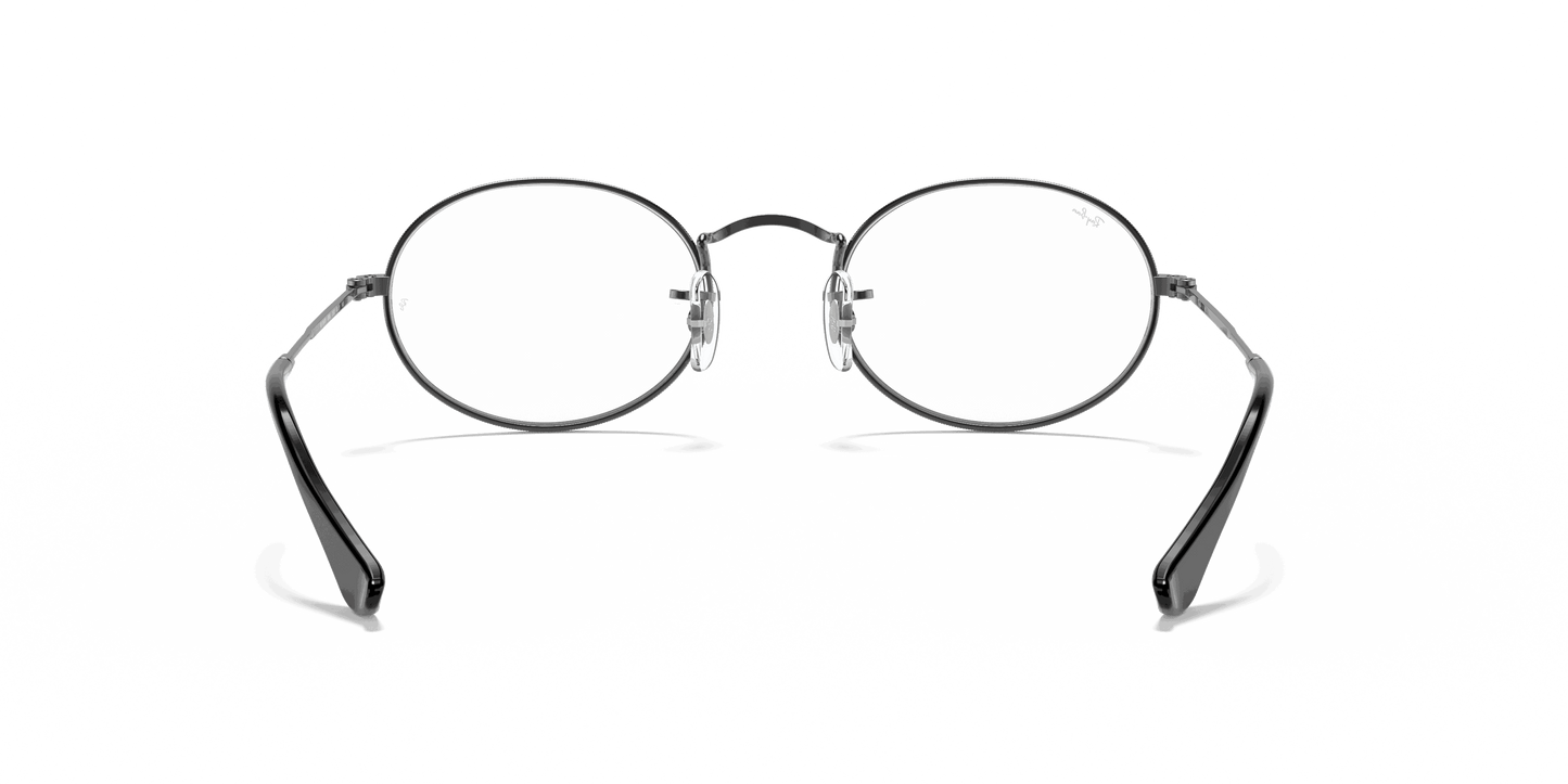 [Clear Lenses, Polished Gunmetal Frame]