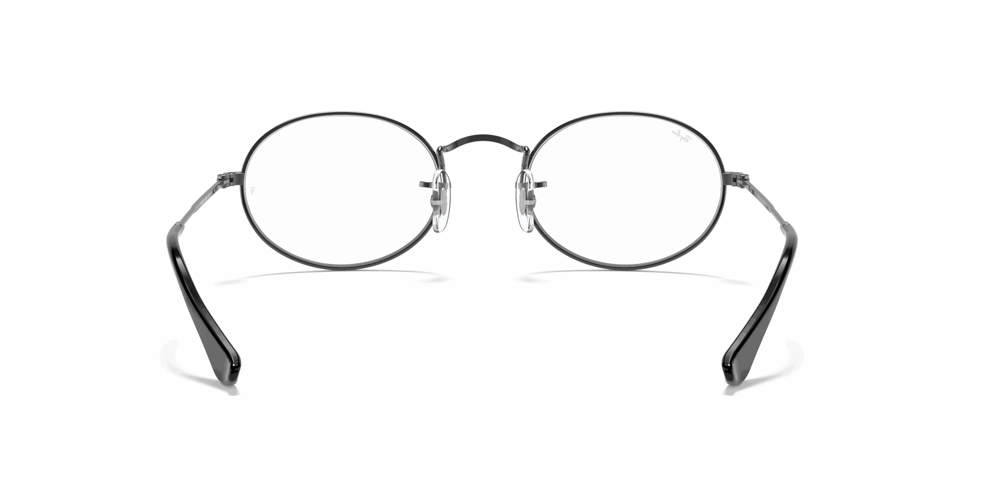 [Clear Lenses, Polished Gunmetal Frame]