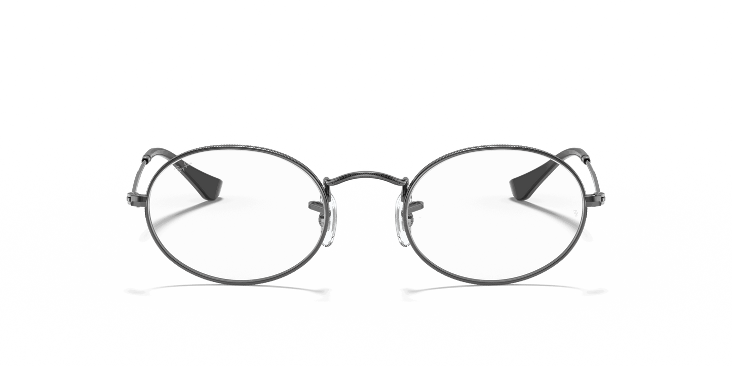 [Clear Lenses, Polished Gunmetal Frame]