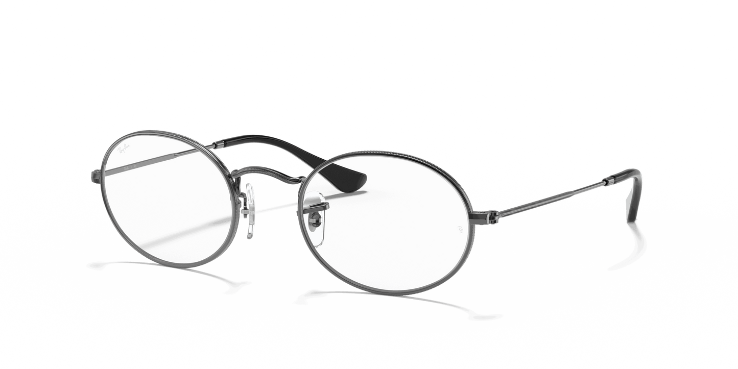 [Clear Lenses, Polished Gunmetal Frame]