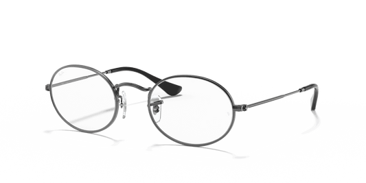 [Clear Lenses, Polished Gunmetal Frame]