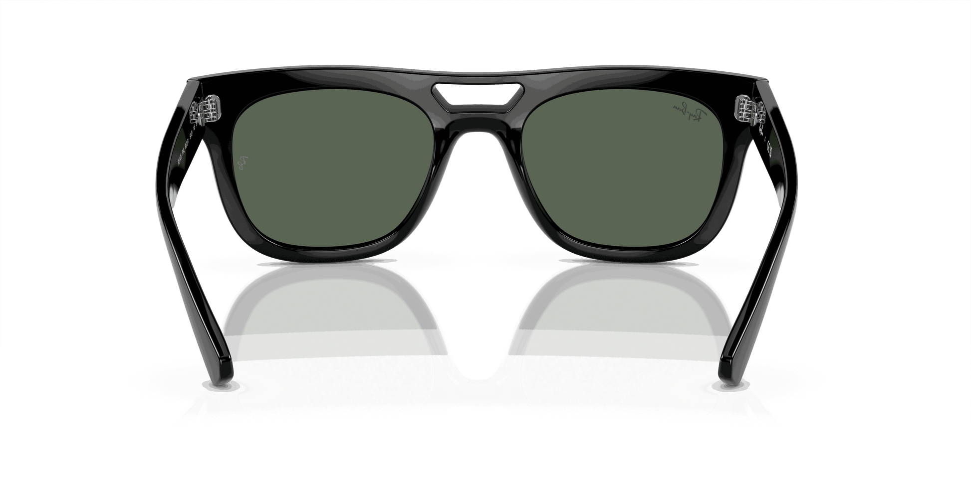 [Dark Green Lenses, Polished Black Frame]