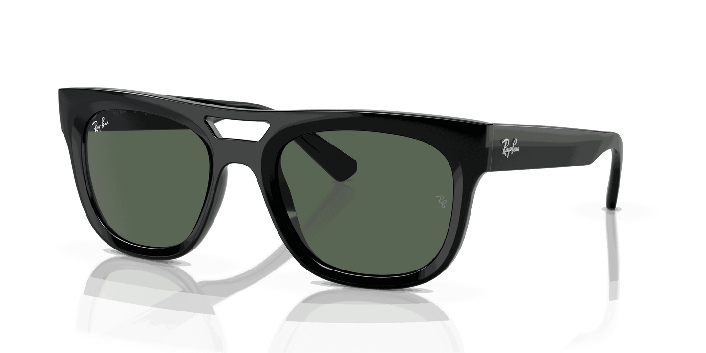 [Dark Green Lenses, Polished Black Frame]