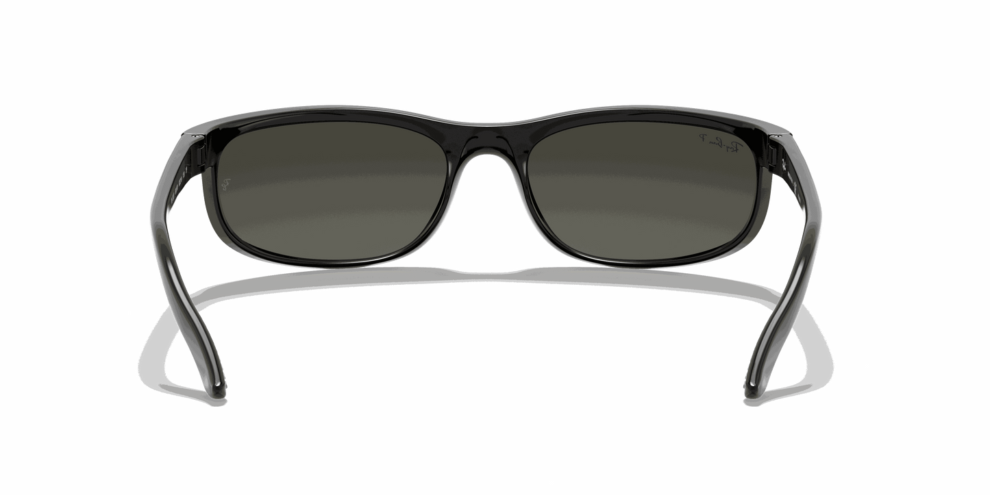 [Grey Lenses, Matte Black Frame]