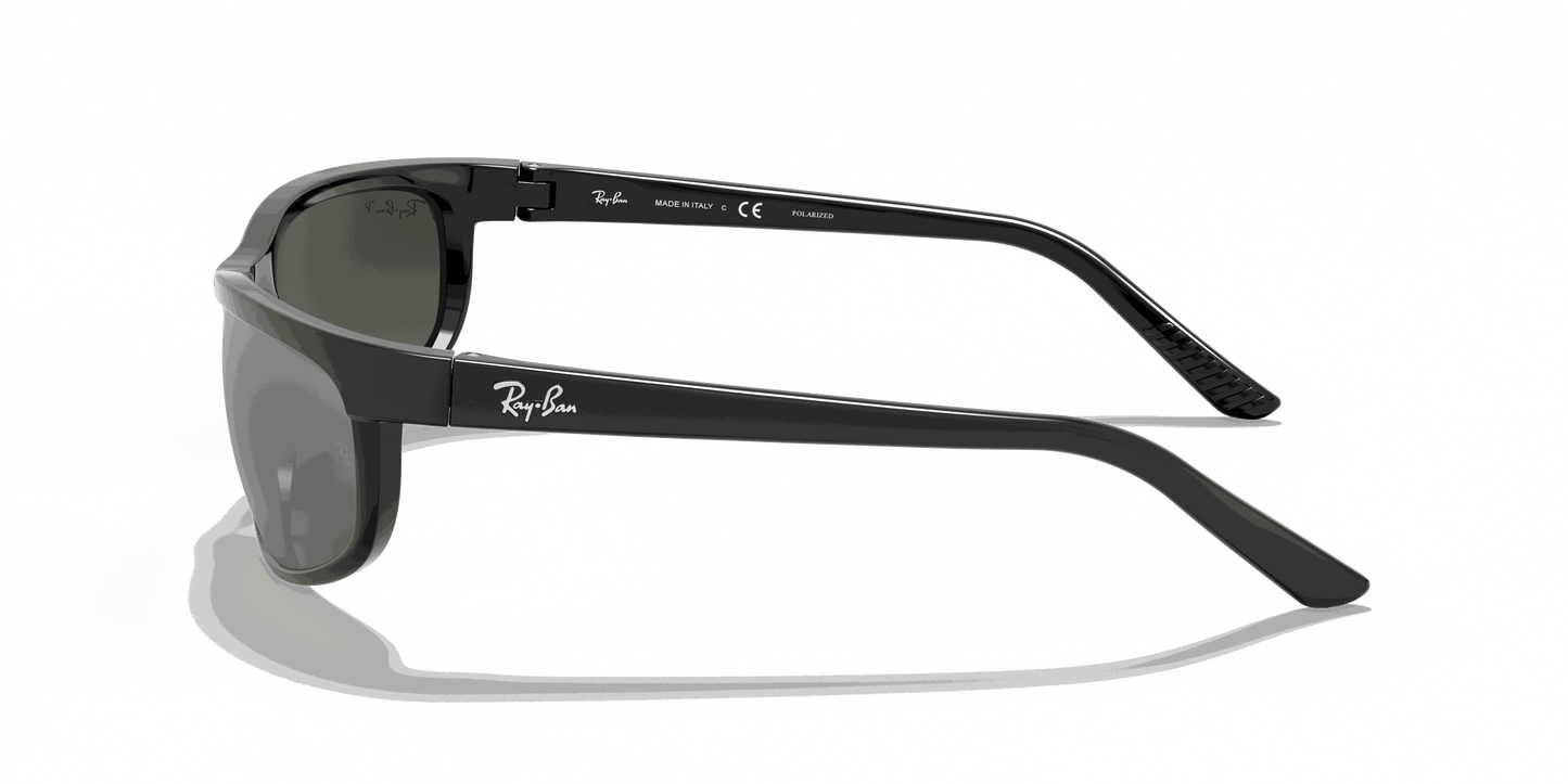 [Grey Lenses, Matte Black Frame]