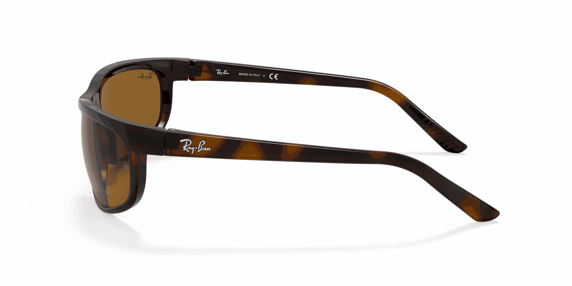 [B-15 Brown Lenses, Polished Dark Havana Frame]