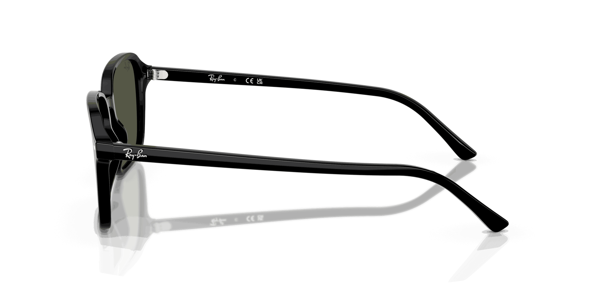 [G-15 Green Lenses, Polished Black Frame]