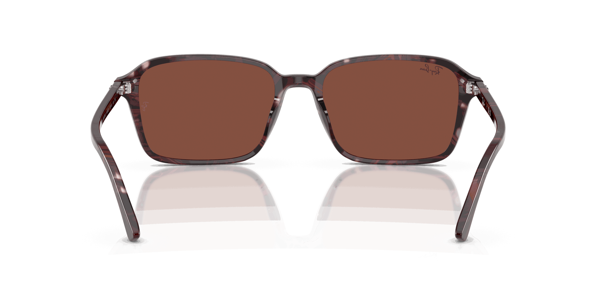 [Red Lenses, Polished Transparent Fantasy Violet & Red Frame]