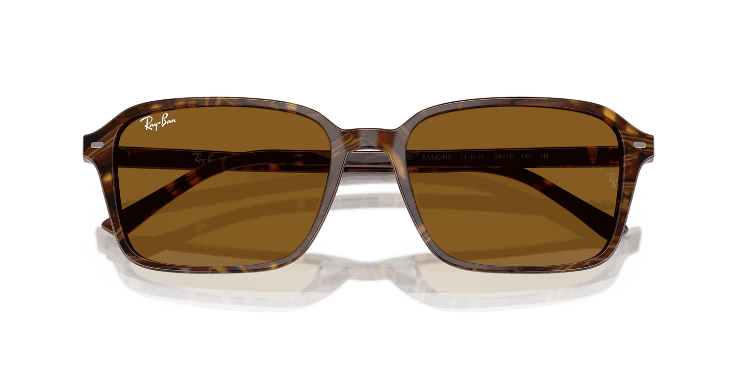 [B-15 Brown Lenses, Polished Transparent Fantasy Brown Frame]