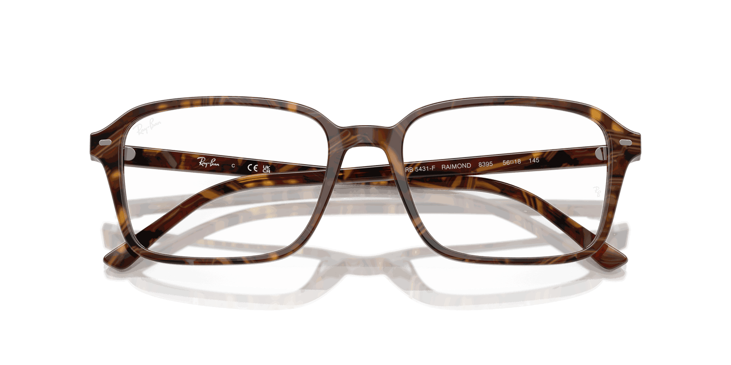 [Clear Lenses, Polished Transparent Fantasy Brown & Yellow Frame]