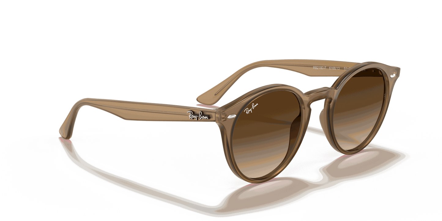 [Brown Gradient Lenses, Polished Light Brown Frame]