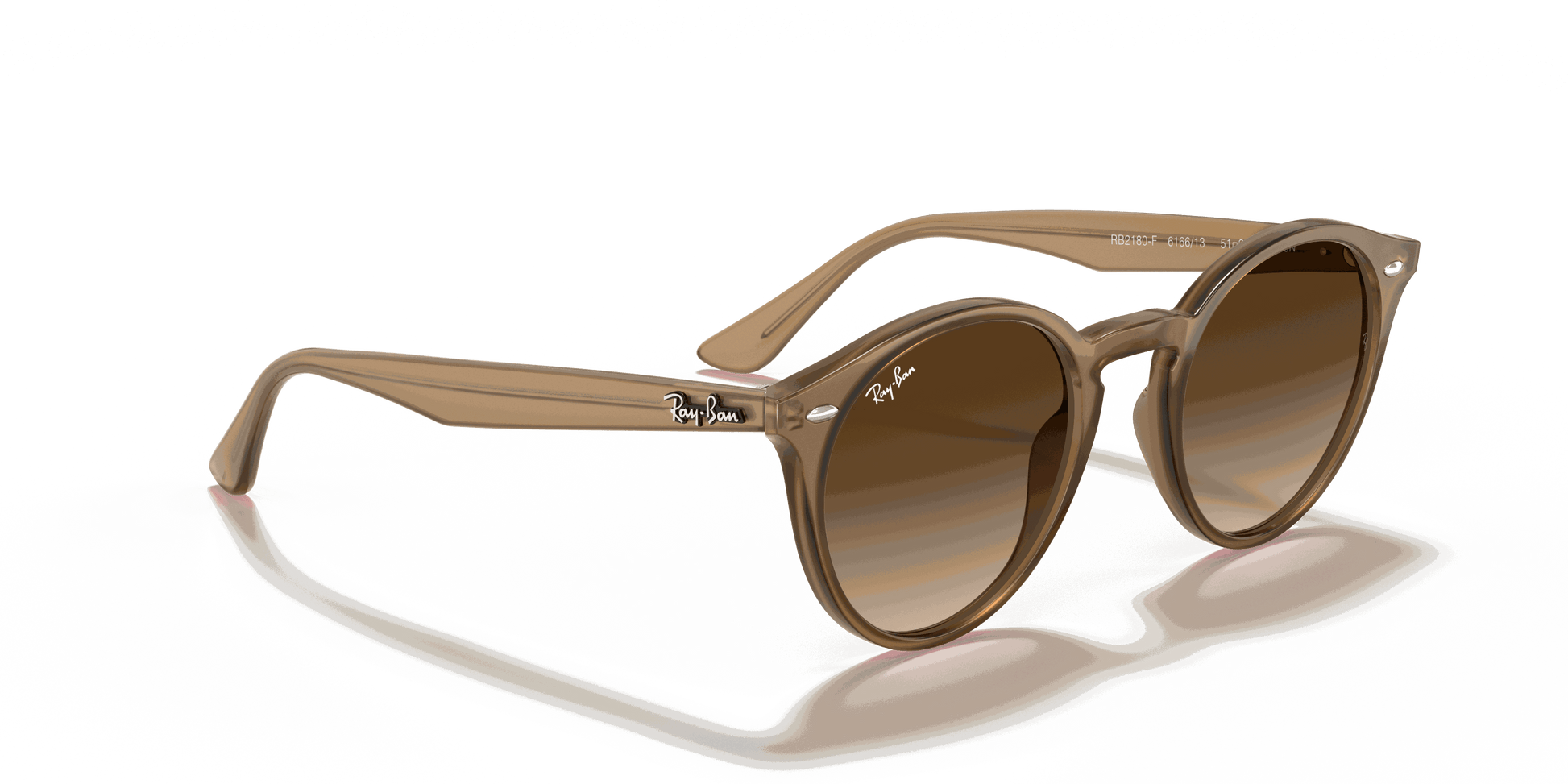 [Brown Gradient Lenses, Polished Light Brown Frame]