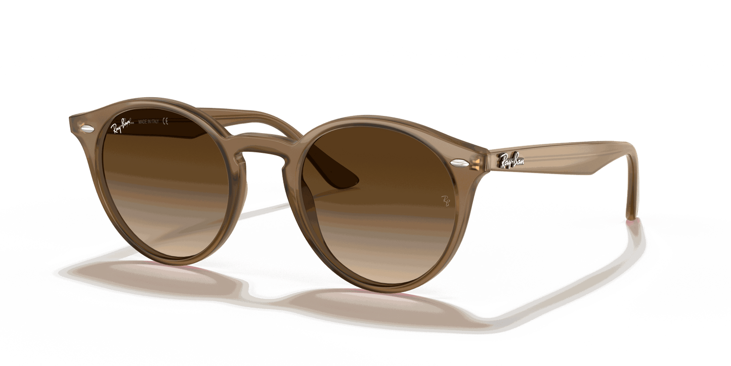 [Brown Gradient Lenses, Polished Light Brown Frame]