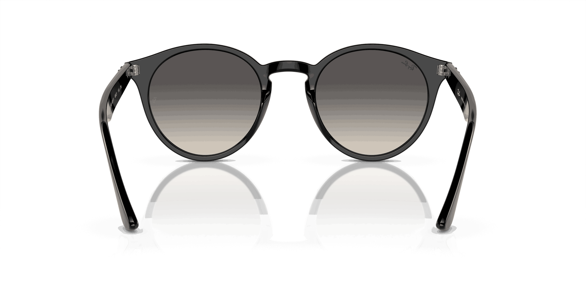 [Grey Lenses, Polished Black Frame]