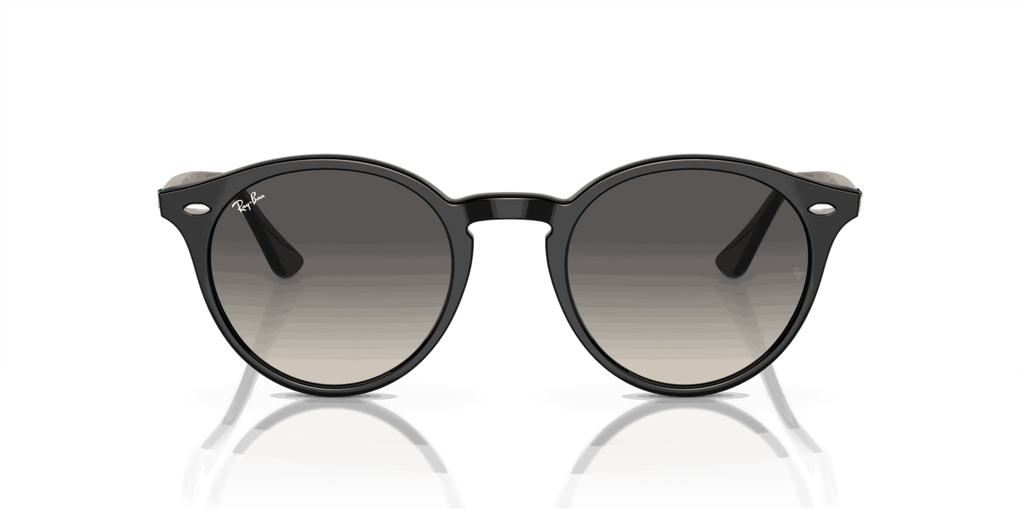 [Grey Lenses, Polished Black Frame]