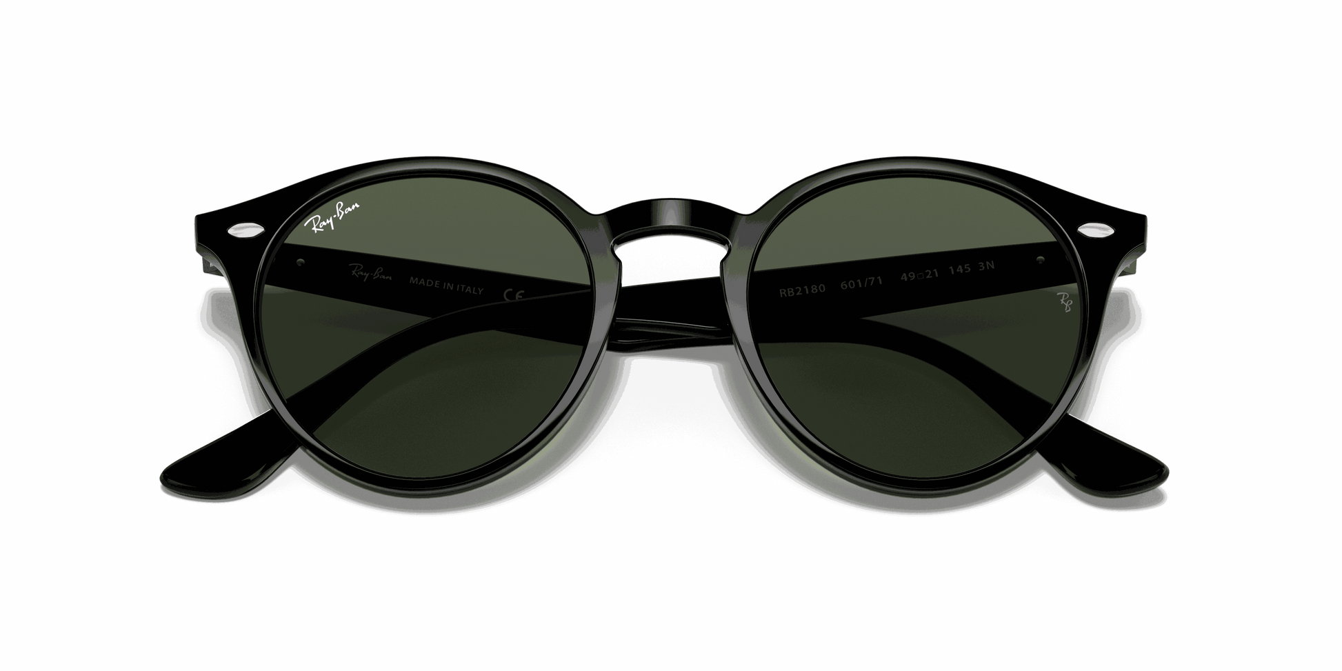 [Dark Green Lenses, Polished Black Frame]