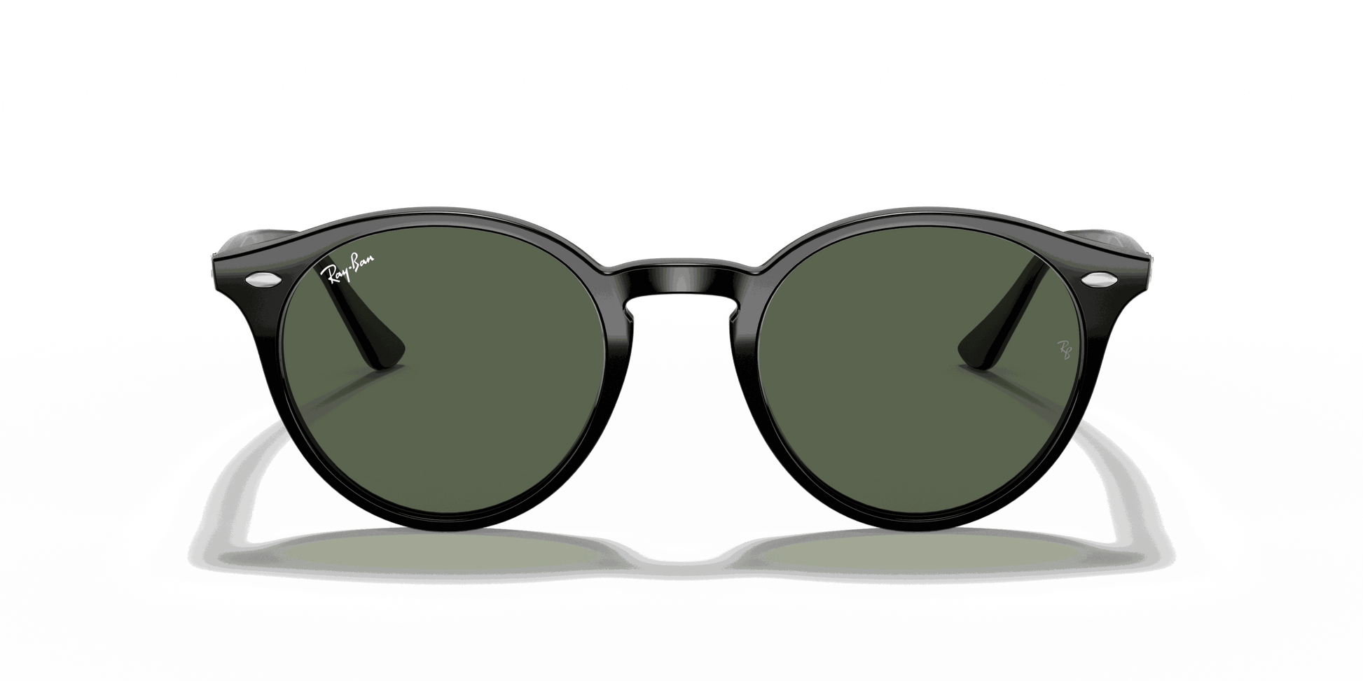 [Dark Green Lenses, Polished Black Frame]