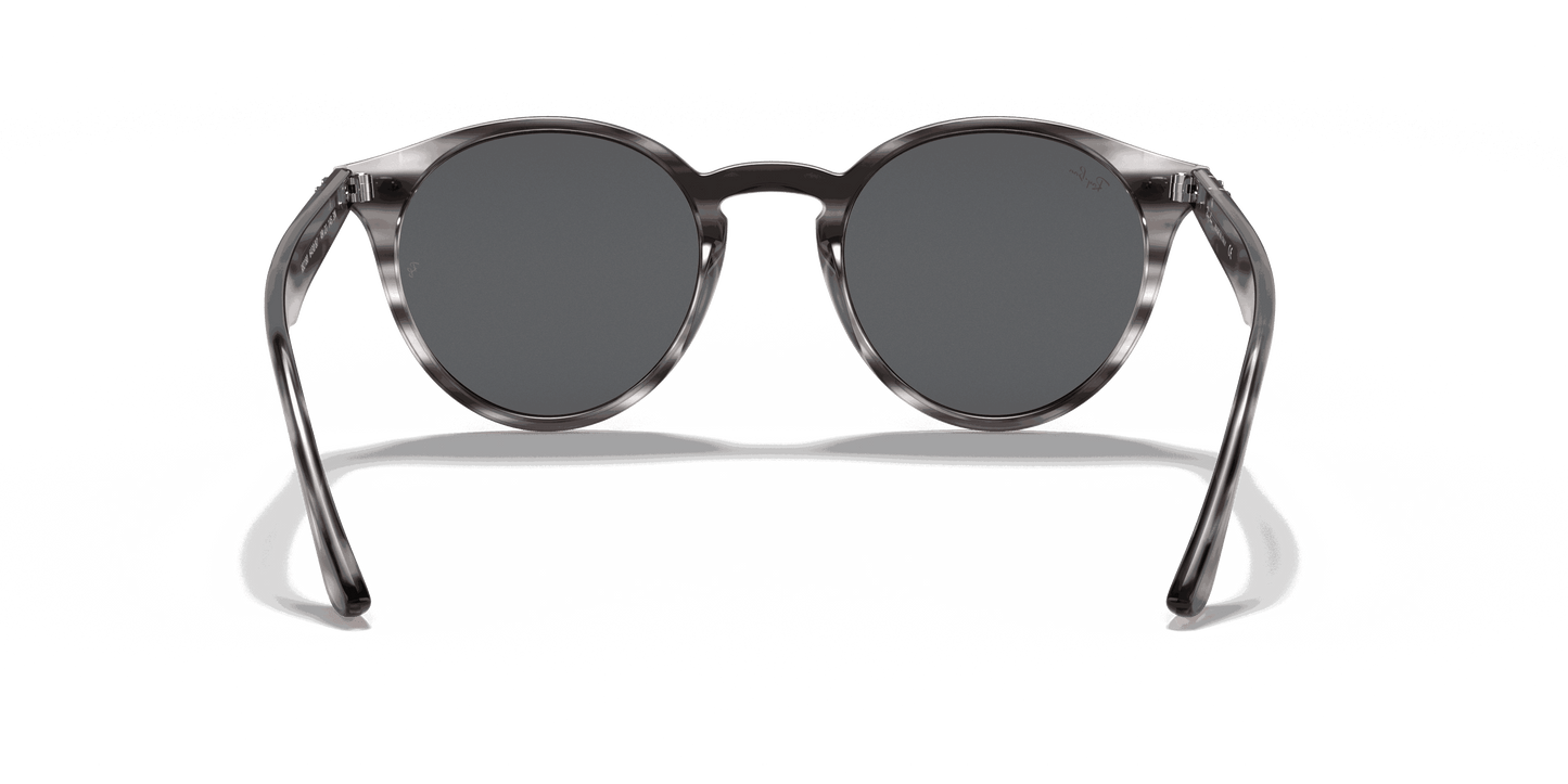 [Dark Grey Lenses, Polished Striped Grey Havana Frame]