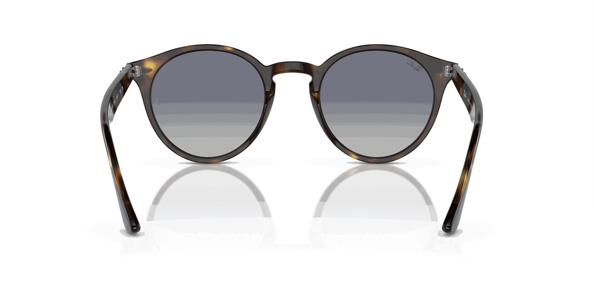 [Light Grey/Dark Blue Lenses, Polished Light Havana Frame]