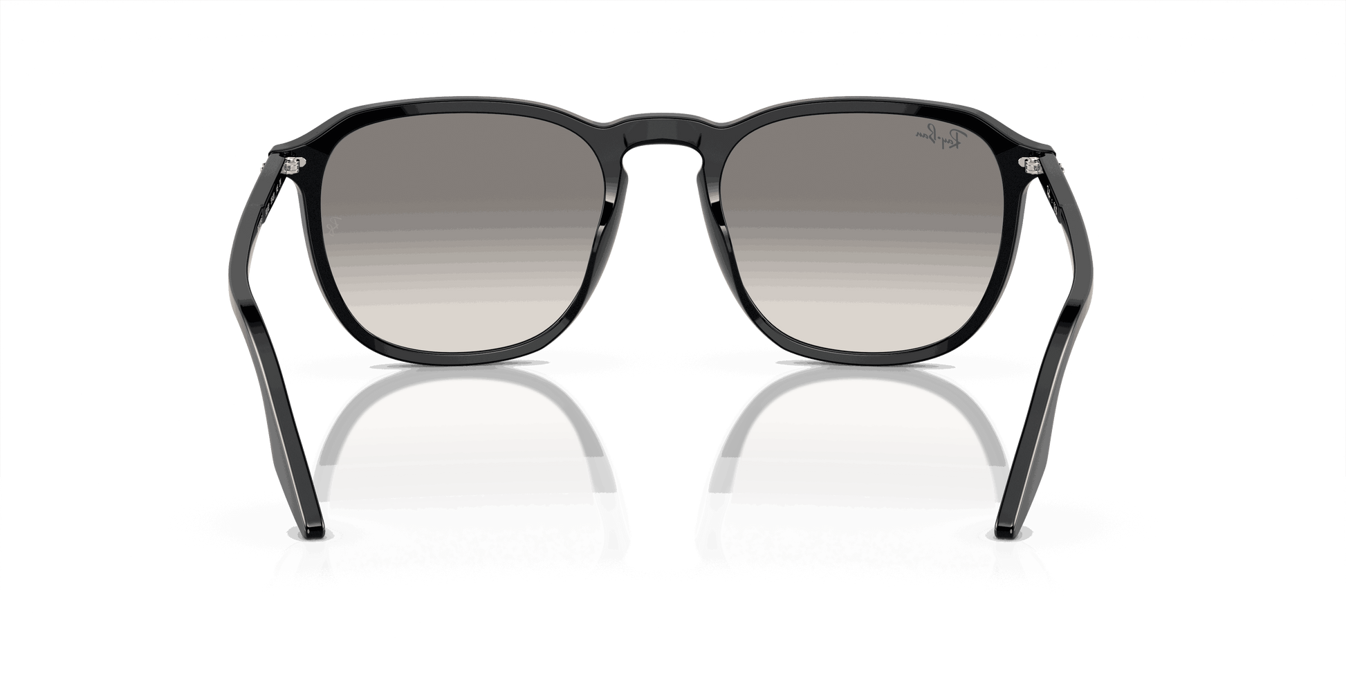 [Clear/Grey Lenses, Polished Black Frame]