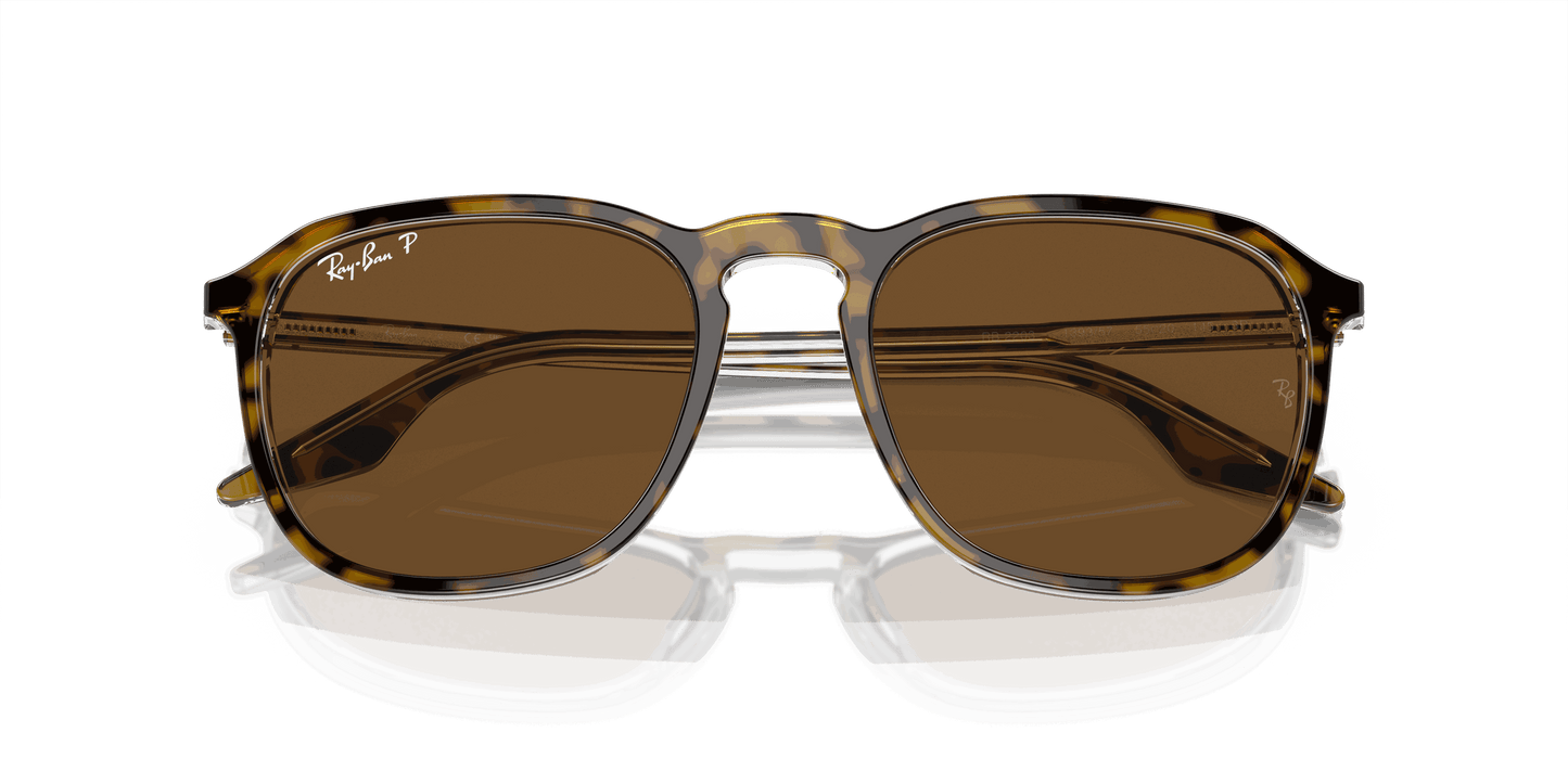 [B-15 Brown Lenses, Polished Havana Frame]