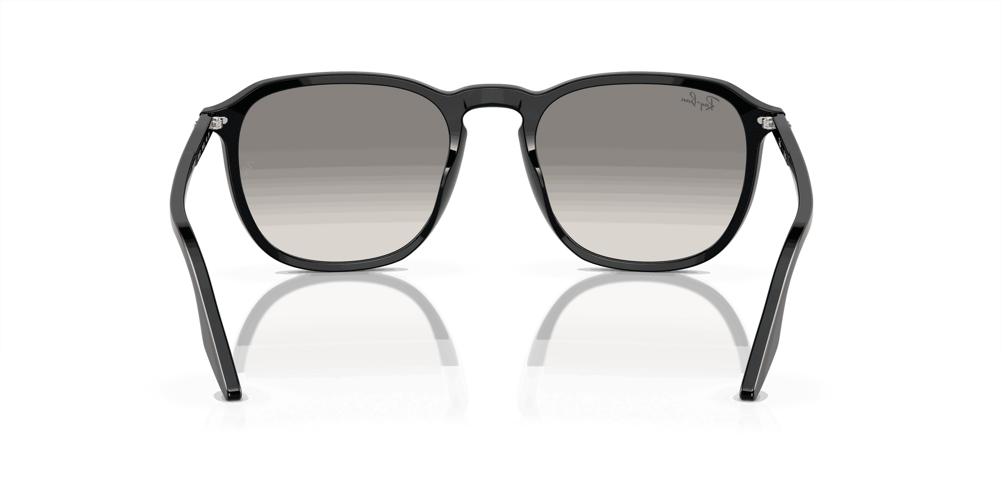 [Light Grey Lenses, Polished Black Frame]