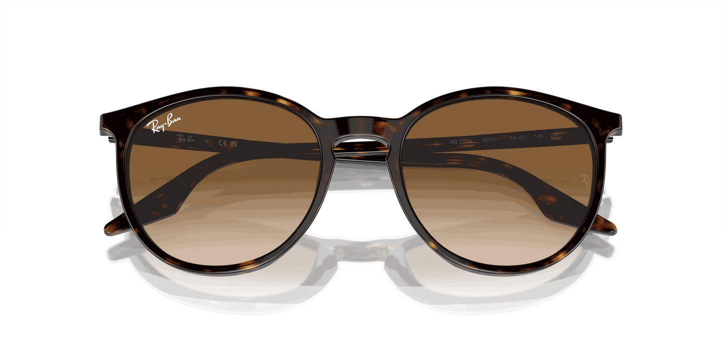 [Light Brown Lenses, Polished Havana Frame]