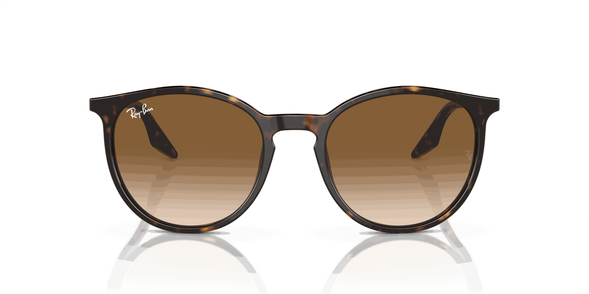 [Light Brown Lenses, Polished Havana Frame]
