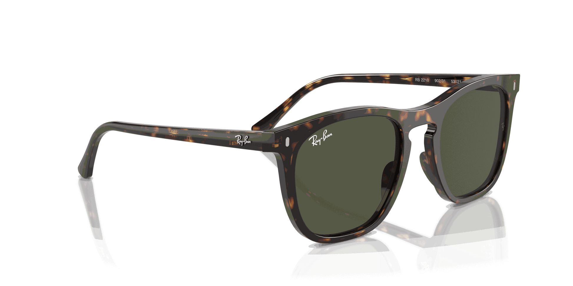 [Green Lenses, Polished Havana Frame]