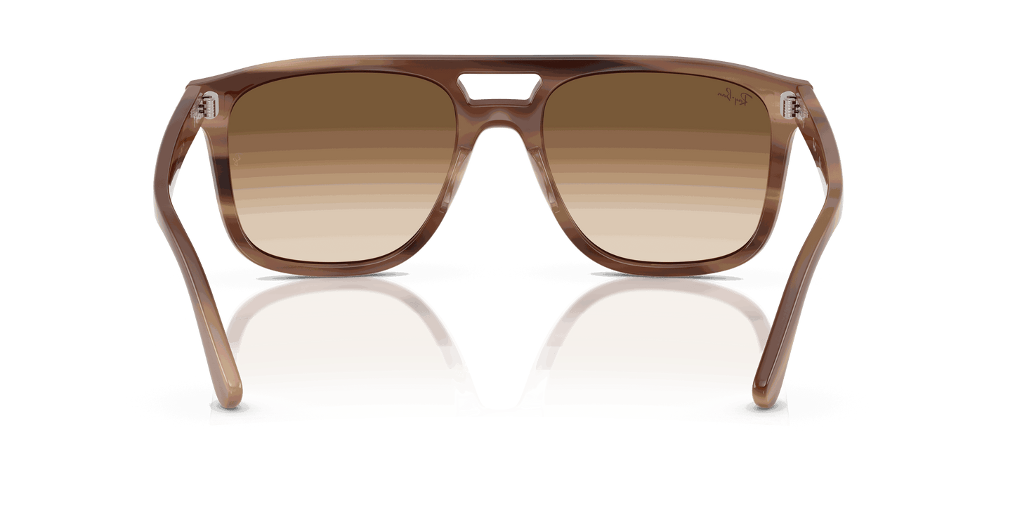 [Clear Gradient Brown Lenses, Polished Havana Brown Frame]