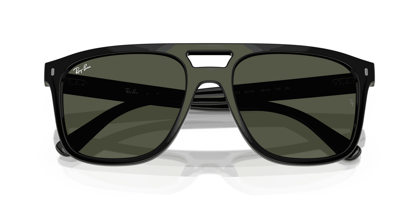 [G-15 Green Lenses, Polished Black Frame]
