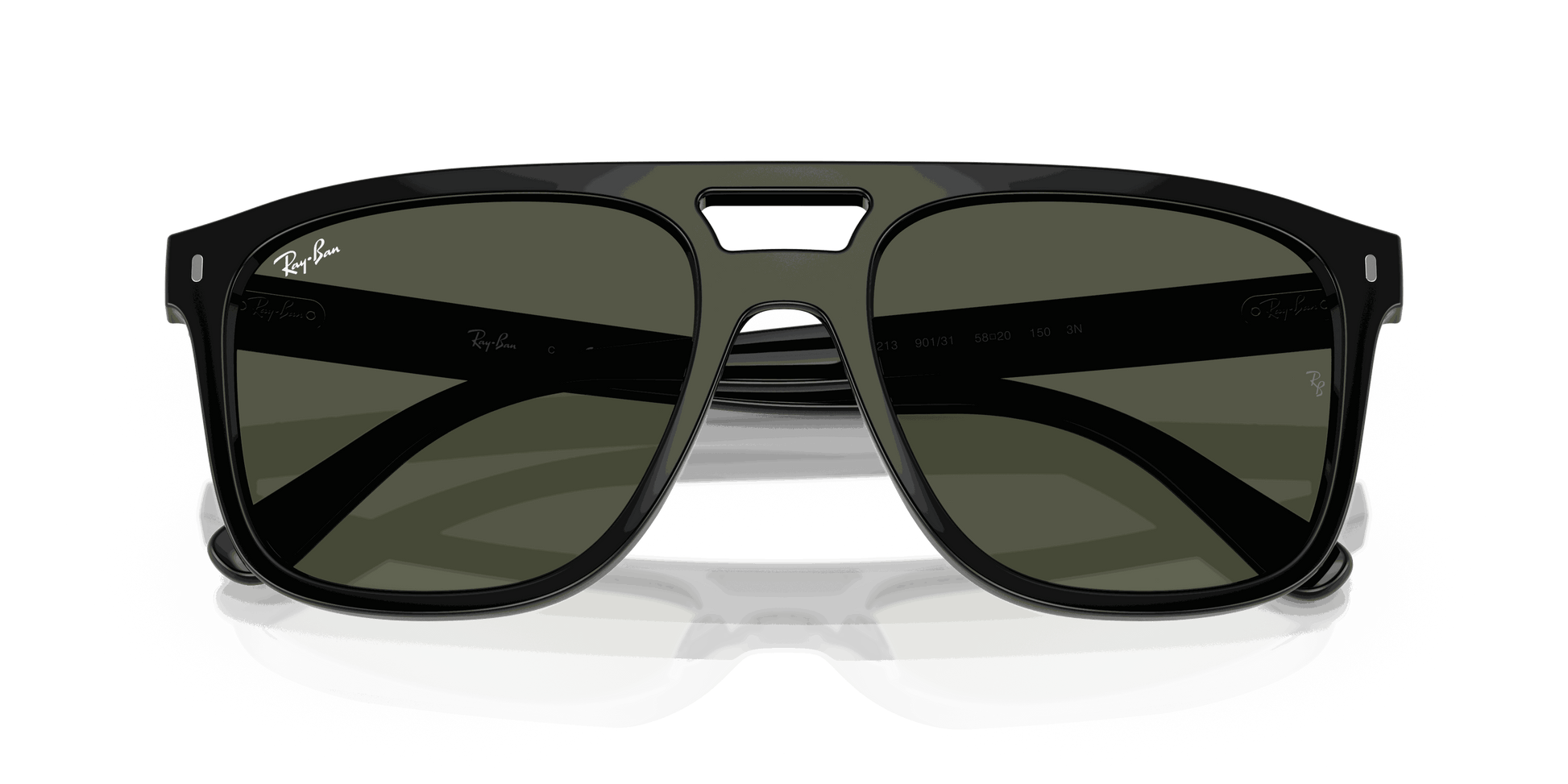 [G-15 Green Lenses, Polished Black Frame]