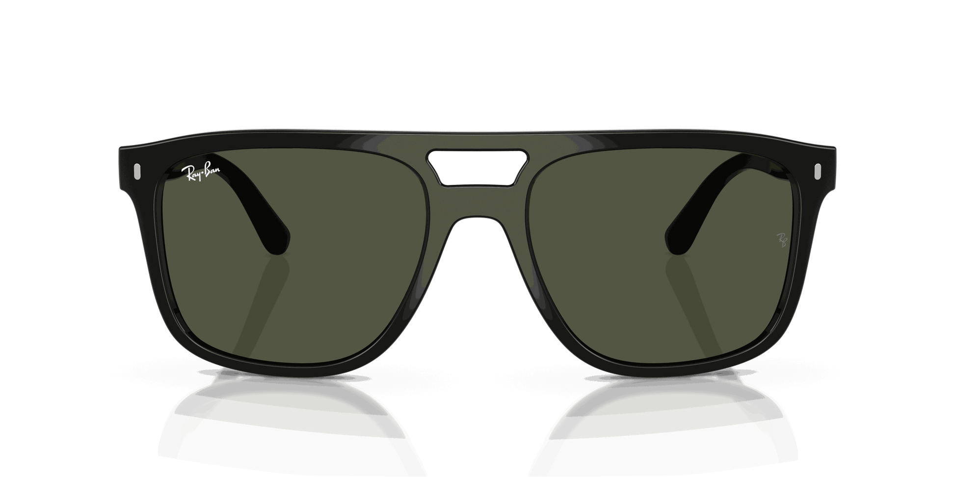 [G-15 Green Lenses, Polished Black Frame]