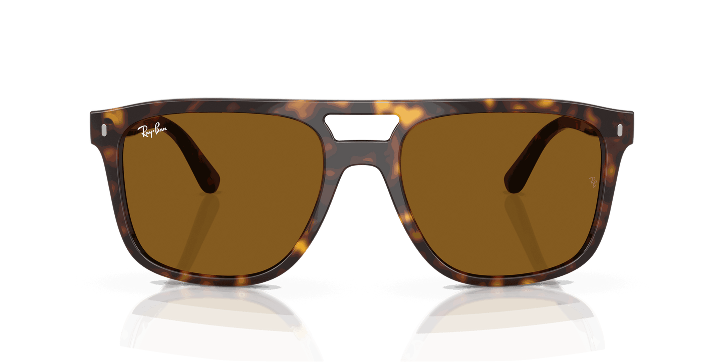 [B-15 Brown Lenses, Polished Havana Frame]