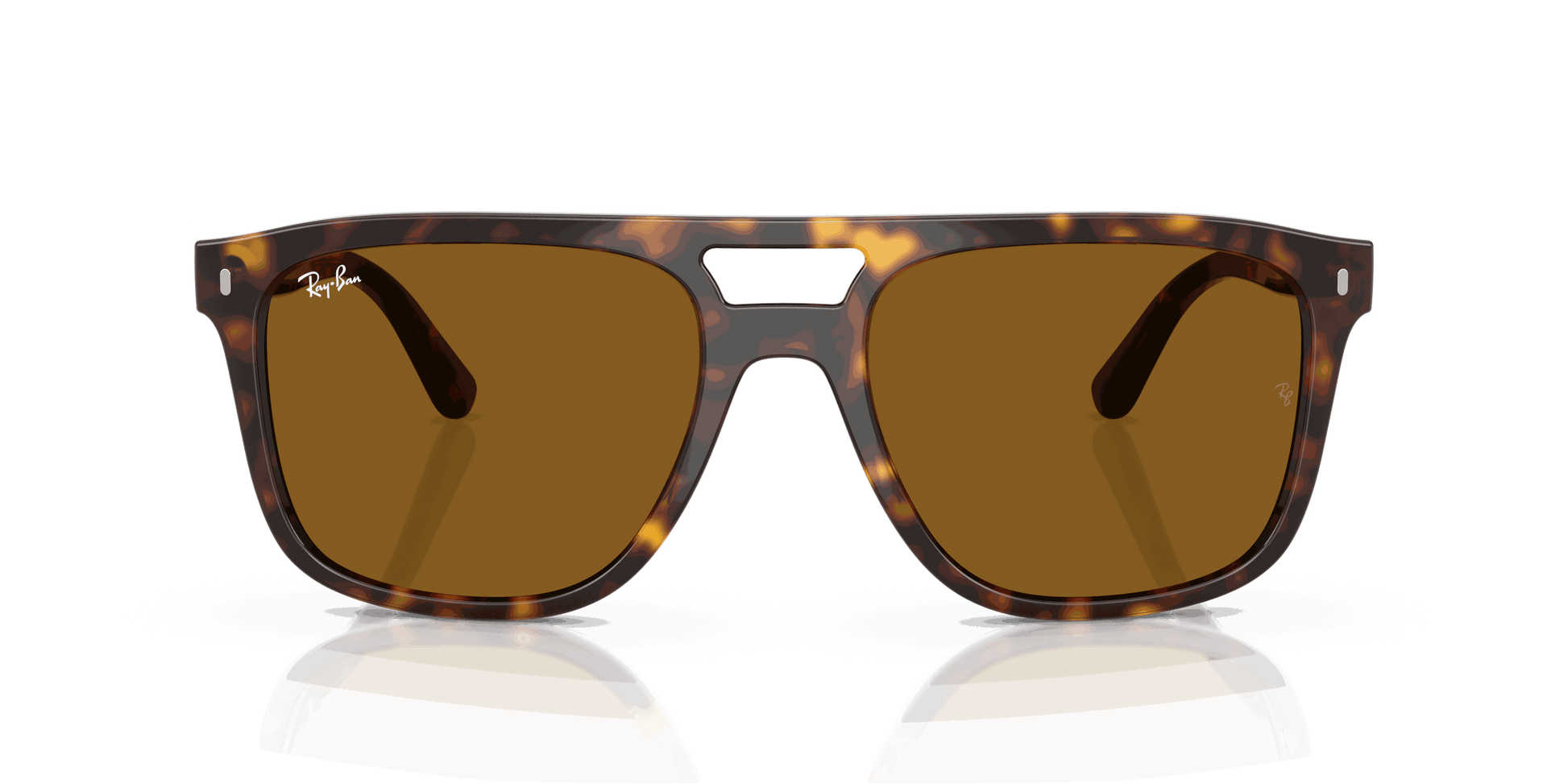 [B-15 Brown Lenses, Polished Havana Frame]