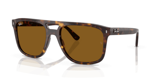 [B-15 Brown Lenses, Polished Havana Frame]