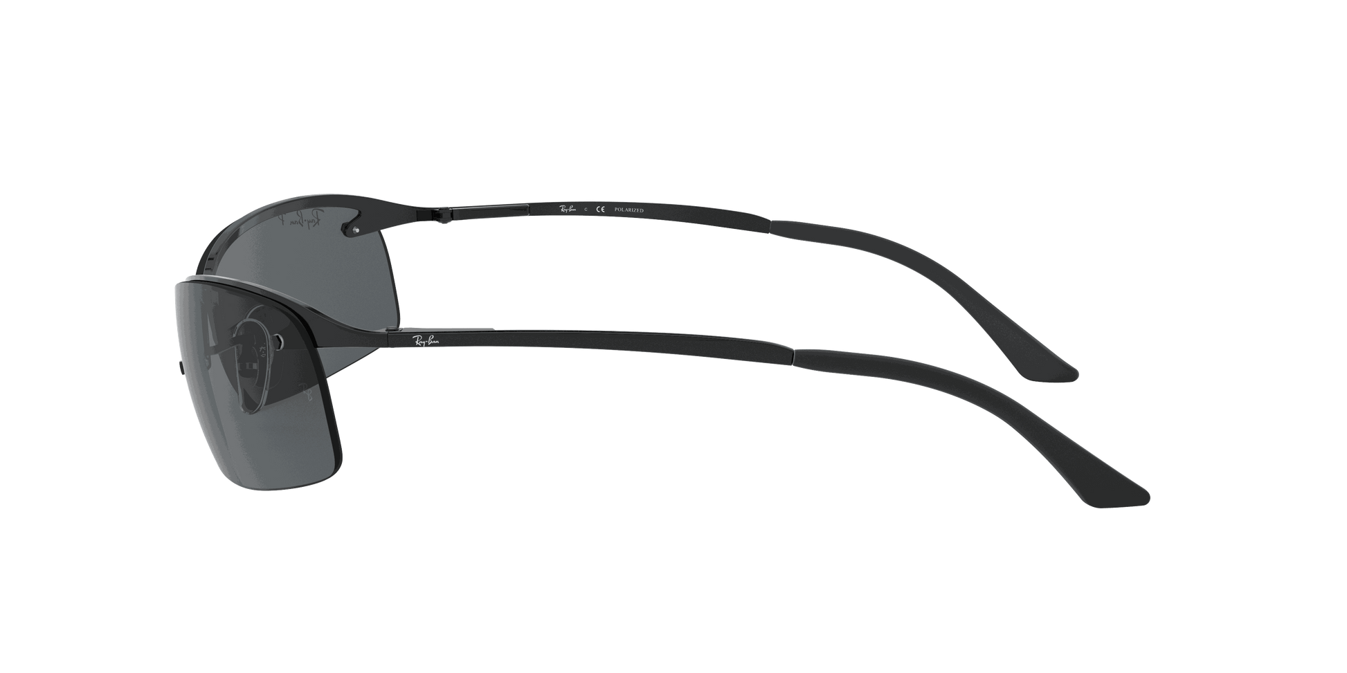 [Dark Grey Lenses, Polished Black Frame]