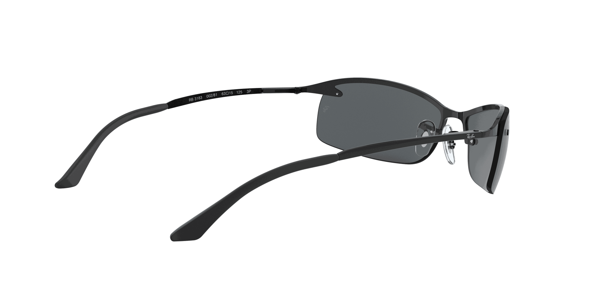[Dark Grey Lenses, Polished Black Frame]