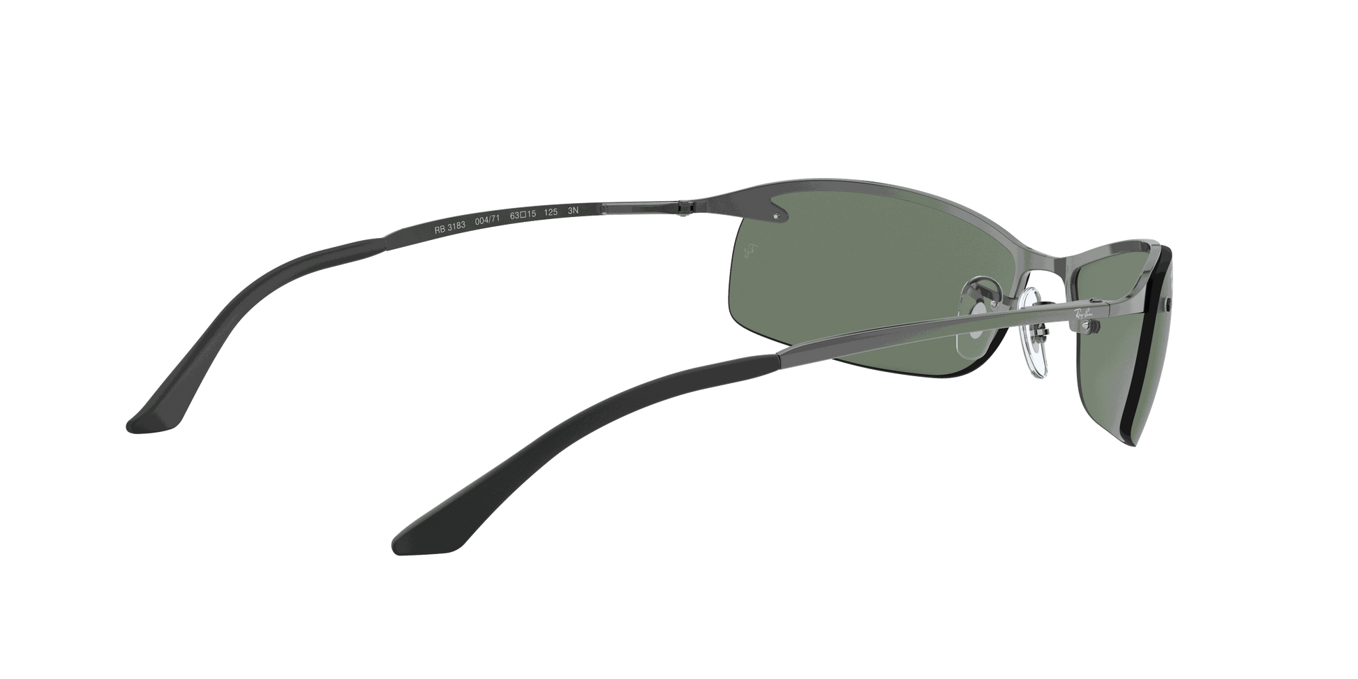 [Dark Green Lenses, Polished Gunmetal Frame]