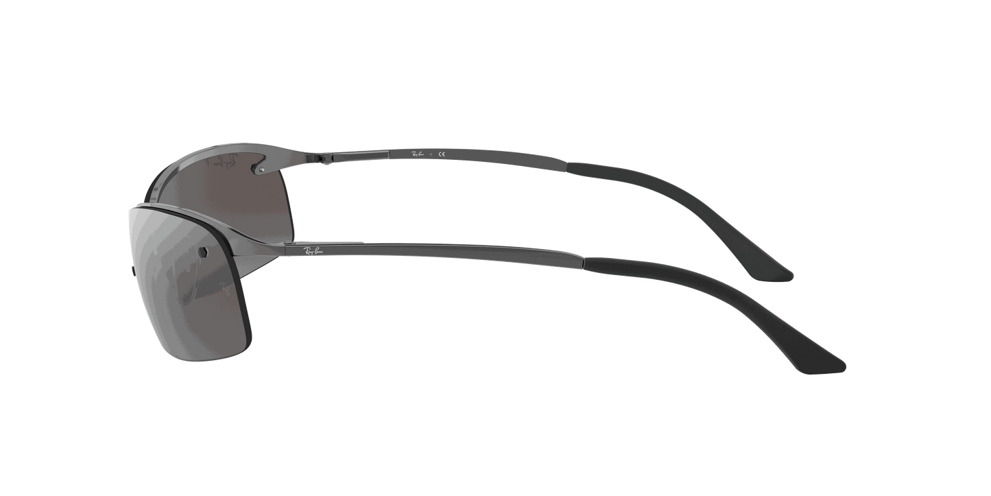 [Silver Lenses, Polished Gunmetal Frame]