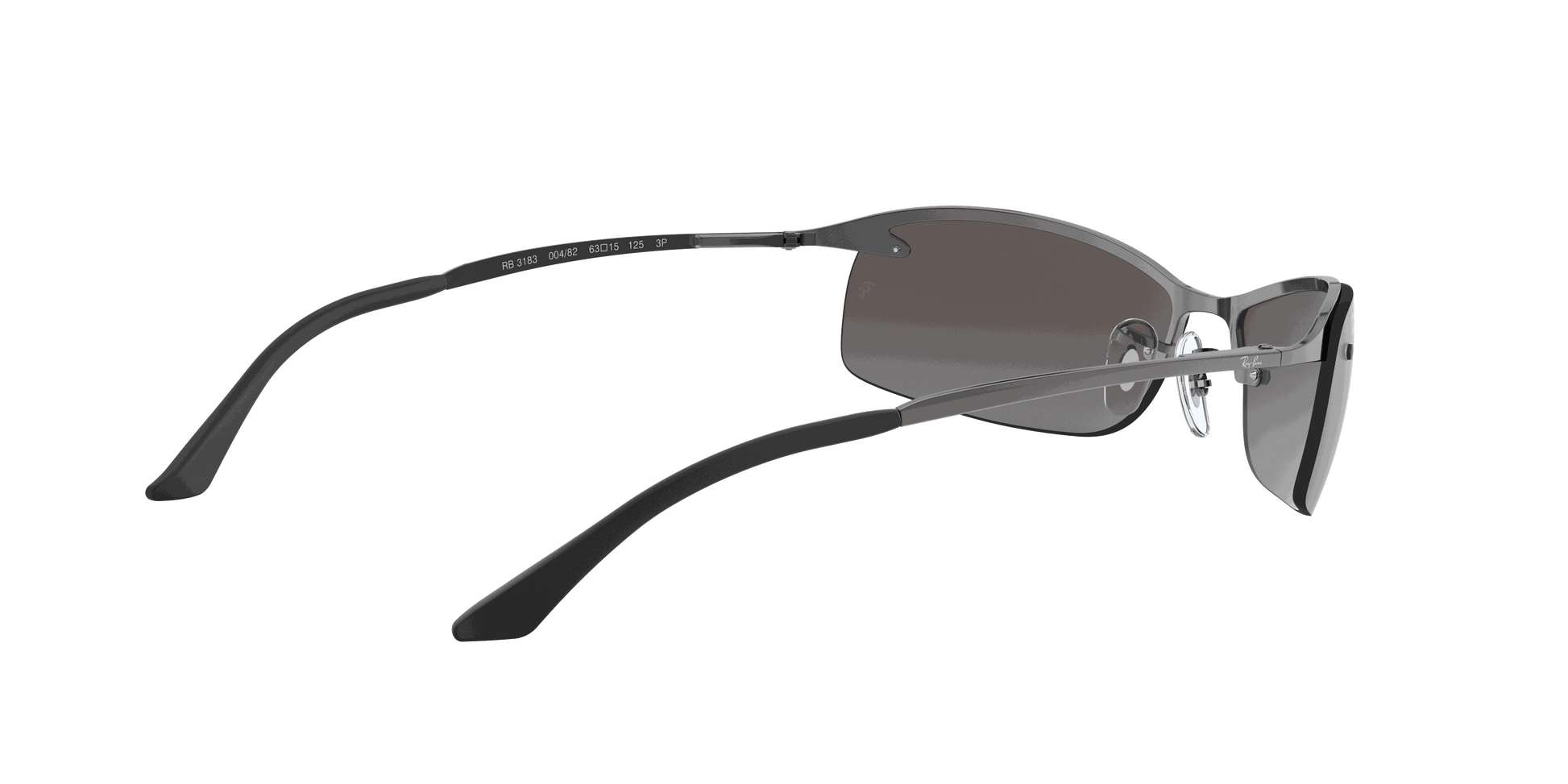 [Silver Lenses, Polished Gunmetal Frame]