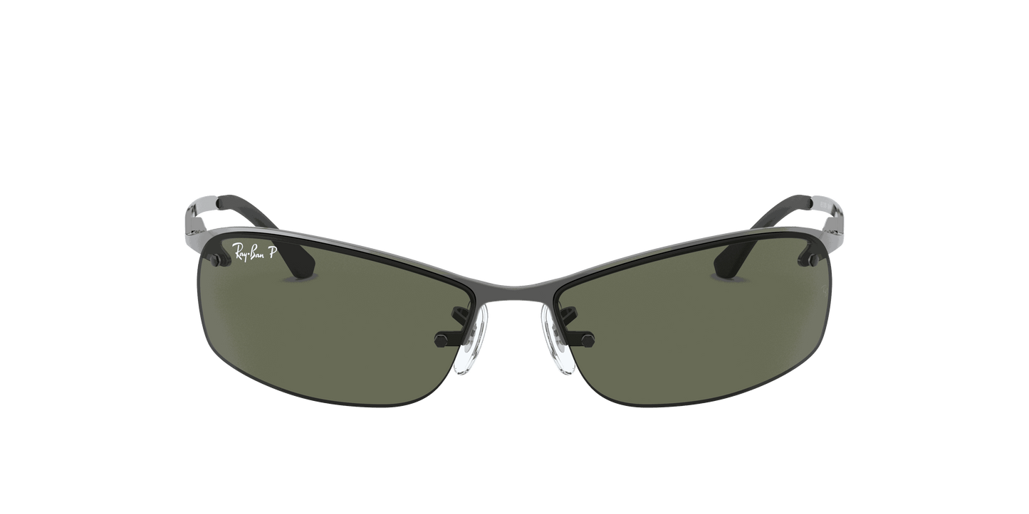 [G-15 Green Lenses, Polished Gunmetal Frame]