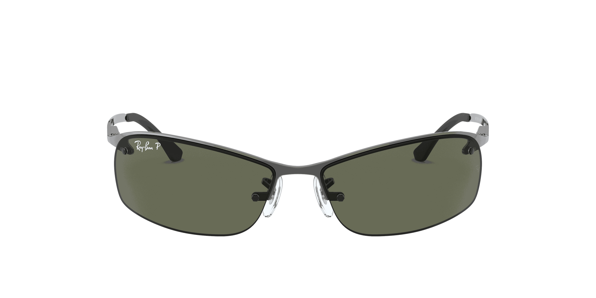 [G-15 Green Lenses, Polished Gunmetal Frame]