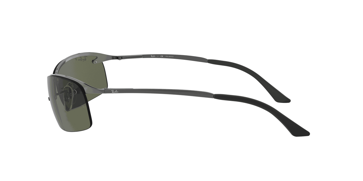 [G-15 Green Lenses, Polished Gunmetal Frame]
