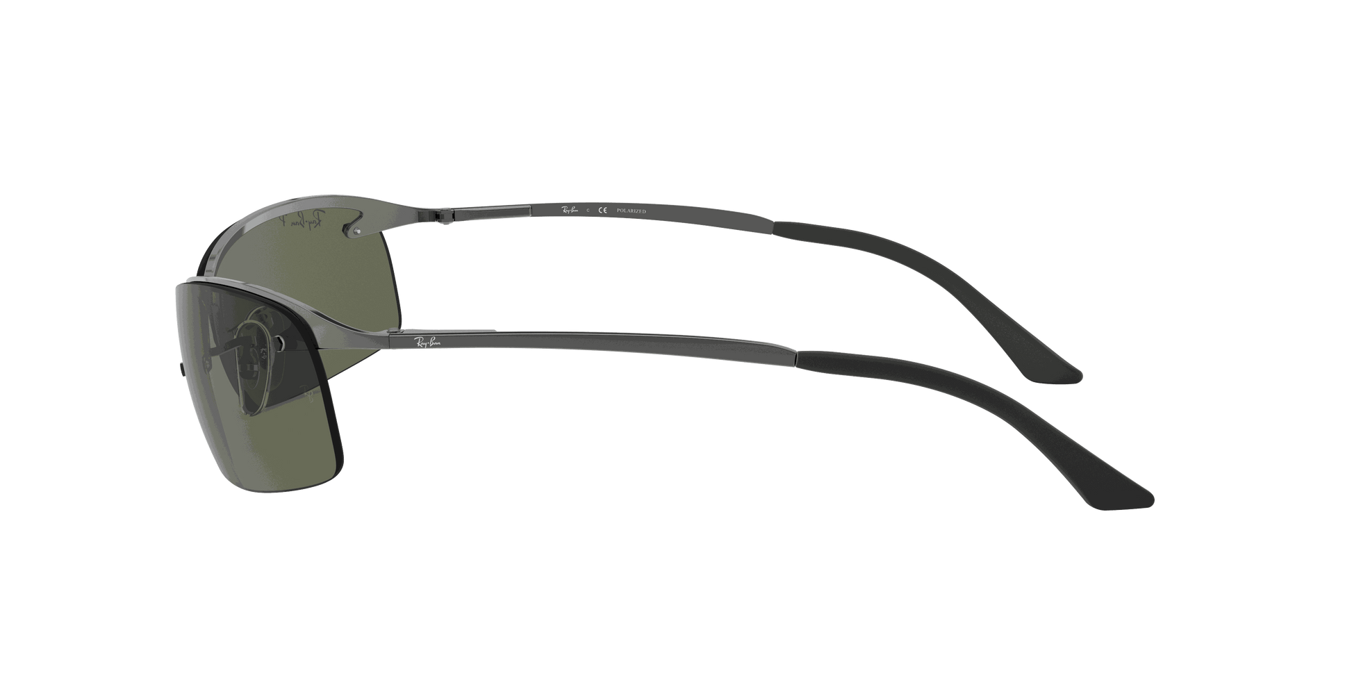 [G-15 Green Lenses, Polished Gunmetal Frame]