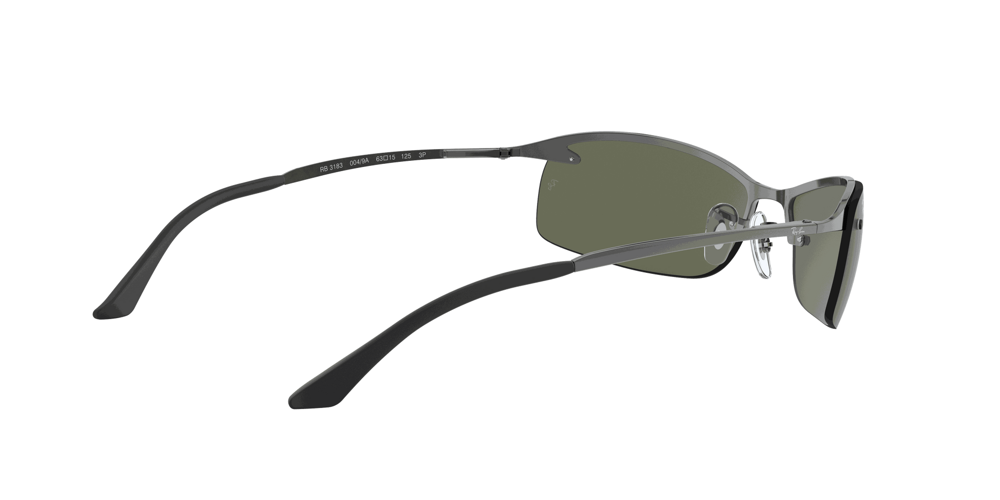 [G-15 Green Lenses, Polished Gunmetal Frame]