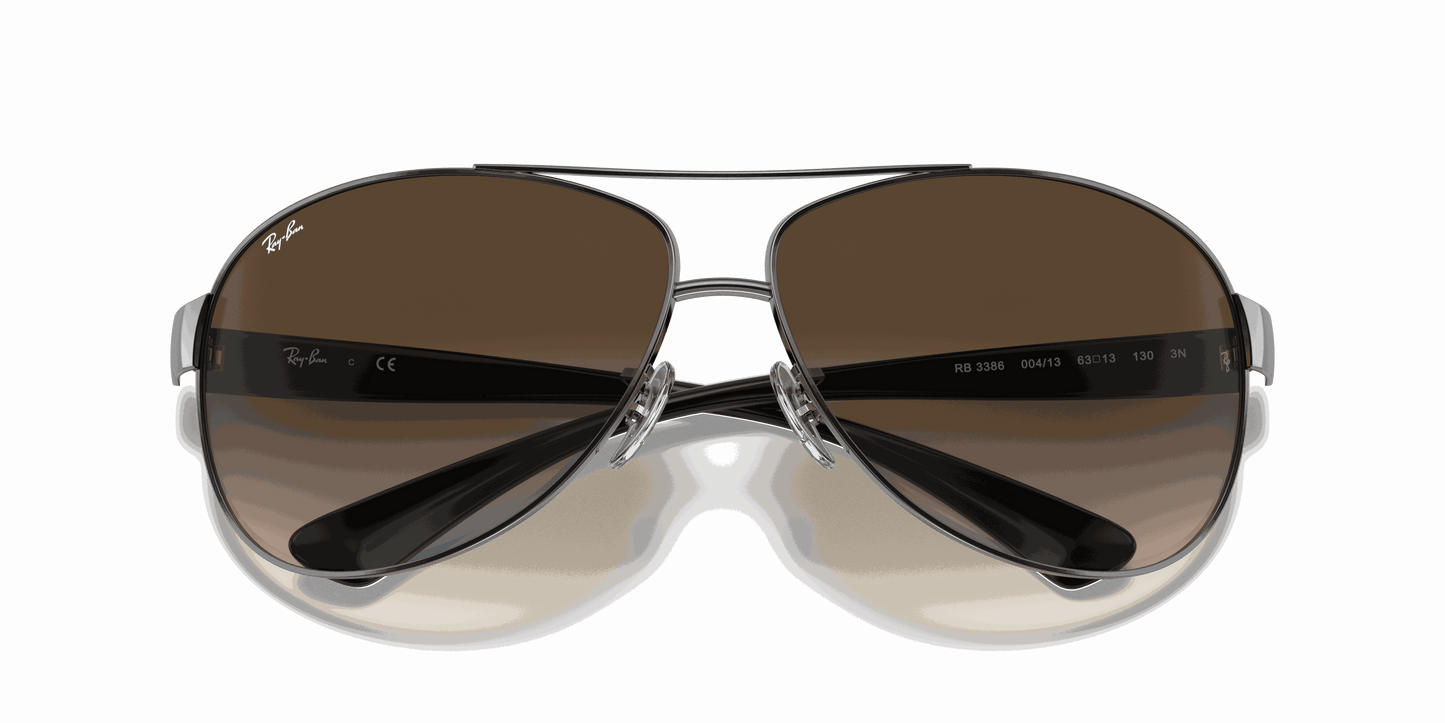 [Brown Gradient Dark Brown Lenses, Polished Gunmetal Frame]