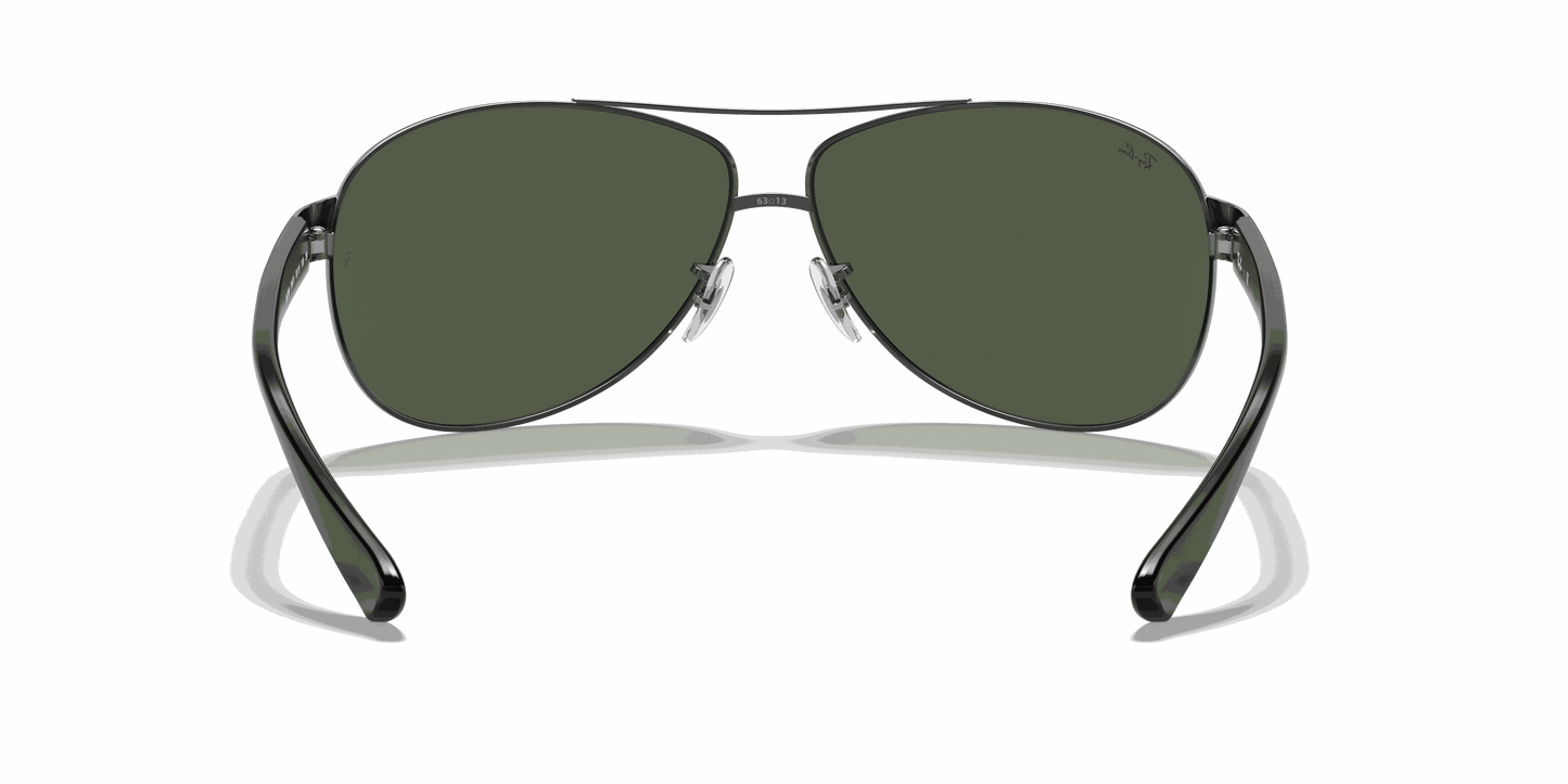 [Dark Green Lenses, Polished Gunmetal Frame]