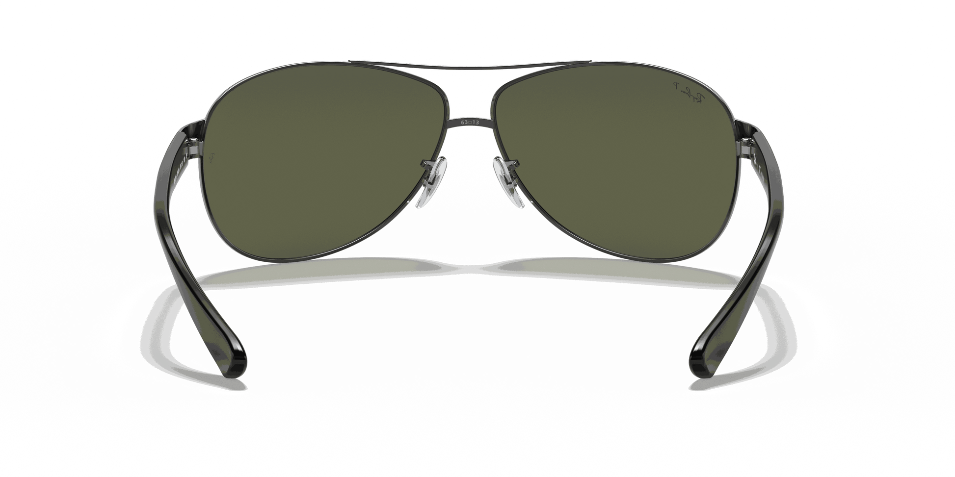 [G-15 Green Lenses, Polished Gunmetal Frame]