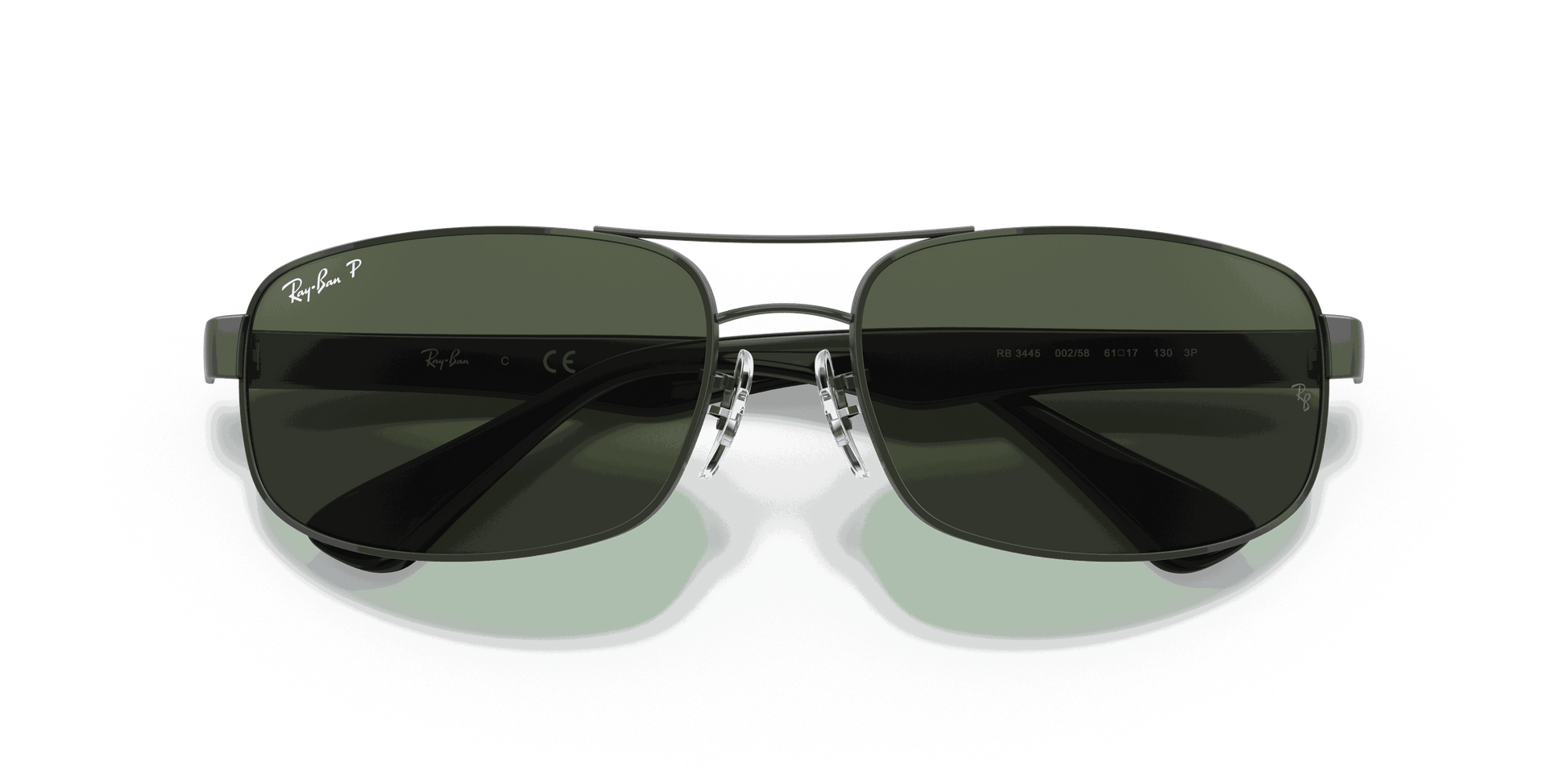 [G-15 Green Lenses, Polished Black Frame]